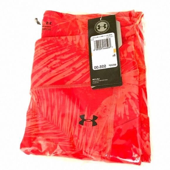 🌸Sale🌸 Under Armour Ankle Crop Tights Women's 820 1351905 Pant Size - Picture 7 of 7